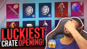 45,000 UC SPENDING LUCKIEST CRATE OPENING EVER 😳 FM RADIO GAMING PUBG MOBILE