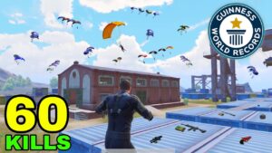 Amazing!! 60 KILLS NEW SQUAD WORLD RECORD😨 | PUBG MOBILE