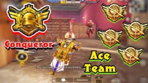 Conqueror Tony Sama Destroy Ace Player | King Of Gun In Pubg Mobile