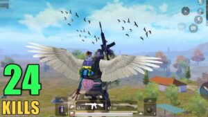 HOW TO FLY IN PUBG MOBILE | PRESIDENT | 24 KILLS