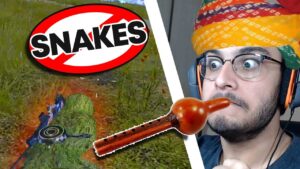 HOW TO KILL SNAKES (SECRET TRICK REVEALED) | PUBG MOBILE HIGHLIGHTS | RAWKNEE