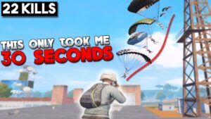 KILLING A SQUAD BEFORE THEY LAND! | 22 KILLS | Pubg Mobile