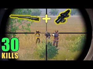 M24 + 8X SCOPE IS OP!! | 30 KILLS SOLO VS SQUAD | PUBG MOBILE