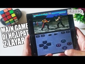 MAIN GAME NARUTO, PUBG, FF, GENSHIN IMPACT, PES, GTA, TEKKEN DI HP LIPAT 2 LAYAR MURAH - ZTE AXON M
