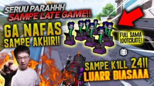 MENGGILA SAMPE AKHIR!! GA DIKASIH NAFAS MUSUH DATANG TERUS!! SAMPE 24 KILL!| PUBG MOBILE