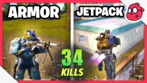 My 1st Game in New POWER ARMOR | PUBG MOBILE