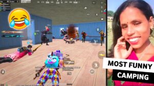 Once Again BGMI Funny Camping. PUBG Funny MOMENT. HR Gaming.
