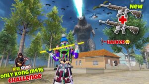 🔥 Only M416 Challenge Against Godzilla | Pubg Mobile Titan Strikes Mode Gameplay