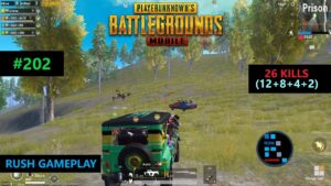 PUBG MOBILE | AMAZING "26 KILLS" RUSH GAMEPLAY CHICKEN DINNER