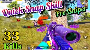 Quick Snap Skill Of Pro Sniper | 33 Kills ( 3 Match ) - Pubg Mobile