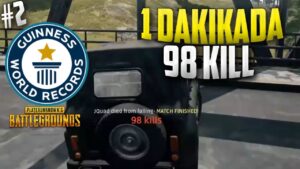 REKORLAR KİTABINA GİREN OLAYLAR #2 (PUBG Guinness Rekorları)