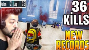 REKORUMU KIRDIM !! YENİ KİLL REKORUM 36 KİLLS PUBG Mobile