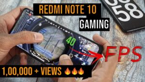 Redmi Note 10 PUBG gaming test | review | battery drain Test | gameplay | FPS meter
