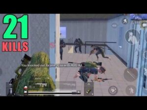 Three Squads Vs Me | 21 Kills Vs Squad | PUBG Mobile