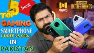 Top 5 Best Gaming smartphone For PUBG Phone Under 25000 Rupees in Pakistan