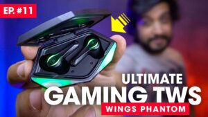 ULTIMATE GAMING TWS Earbuds 2021 - PUBG Mobile / BGMI 🔥Wings Phantom True Wireless Earphones Review