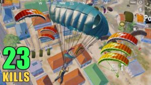 YOU CAN’T BELIEVE THIS LANDING | 23 KILLS SOLO VS SQUAD | PUBG MOBILE