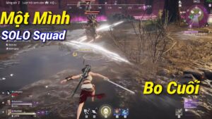 Lần Đầu Một Mình Solo Squad Game PUBG Kiếm Hiệp Naraka Bladepoint √