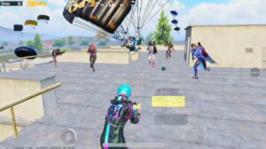 Omg!! ALL ENEMIES LANDED on FRONT of ME😨Pubg Mobile