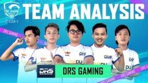 Team Analysis- DRS GAMING | PUBG MOBILE Pro League Season 4