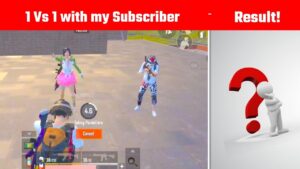 1 Vs 1 with my cute Subscriber | Pubg lite Gameplay By - Gamo Boy