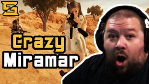 A Nonstop Crazy Miramar Game w/ vsnz and HollywoodBob | PUBG Squad Gameplay