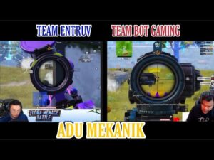 ADU MEKANIK TIM ENTRUV VS TIM BOT GAMING DI ZONA TERAKHIR | PUBG MOBILE
