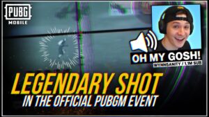 ATHENA MADE A LEGENDERY SHOT IN THE OFFICIAL PUBG MOBILE EVENTS!