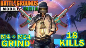 BGMI 18 Kills Grind With M4 And M24 | RON GAMING