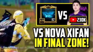 FEITZ VS NOVA XIFAN IN FINAL CIRCLE OF YOUTUBER CUSTOM GAMES! | PUBG Mobile