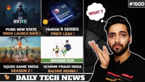 PUBG New State India Launch Date,realme 9 SD 778G At Rs 21k,MIUI 13 New Look😍,Squid Game Season 2
