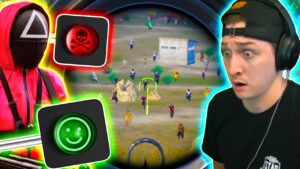 SQUID GAME vs PUBG YOUTUBERS