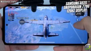 Samsung Galaxy A52s 5G test game PUBG | 120Hz Display, Snapdragon 778G 5G
