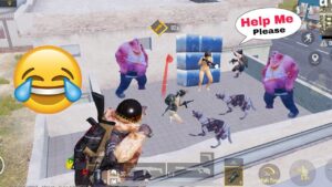 Trolling Blind Noobs 😝🤣 | PUBG MOBILE FUNNY MOMENTS