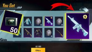 x50 CLASSIC CRATE for M4 GLACIER😍Pubg Mobile