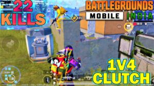 1v4 And 1v3 Clutch On Solo v/s Squad Situation | BGMI