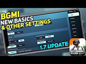 BGMI / PUBG 1.7 UPDATE NEW BASICS & OTHER SETTINGS FULL EXPLAINED IN HINDI | KO EXOTIC GAMING |