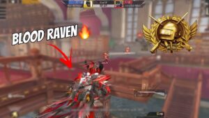 BLOOD RAVEN in GUN GAME😍|Pubg Mobile