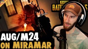 Crazy AUG/M24 Miramar Game ft. Swagger - chocoTaco PUBG Duos Gameplay