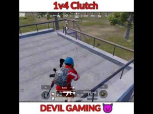 Devil gaming 👿 | 1v4 clutch | pubg clutch moments | Bgmi clutches | conqueror lobby | #pubgshorts