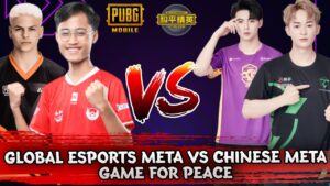 Global Esports Meta vs Chinese Esports Meta🔥| Pubg Mobile Esports vs Game for Peace Esports Rules💥