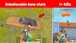 Jumping Awm Shot on Car | Pubg mobile lite 1+ Kills Gameplay By - Gamo Boy