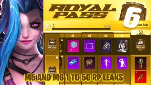 M6 1 to 50 rp | Royal Pass Rewards | Pubg Mobile