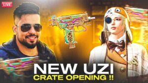 NEW UZI FULL MAX ON LIVE STREAM - PUBG MOBILE - FM RADIO GAMING