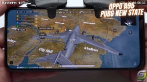 Oppo A95 test game PUBG New State