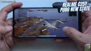 Realme C25Y test game PUBG NEW STATE