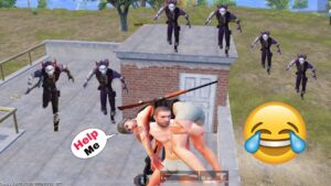 Trolling Noobs in Mirror World Mode 😜🤣 | PUBG MOBILE FUNNY MOMENTS