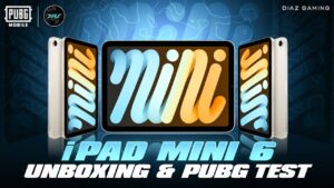 😱UNBOXING NEW IPAD MINI 6🔥 PUBG TEST
