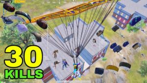 30KILLS🔥 MY BEST MATCH SOLO vs SQUAD😰Pubg Mobile