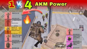 AKM 9 Kill - Squad Wipe in 4 Seconds ❤️🔥 Pubg Metro Royale Chapter 5 ZOOROO
